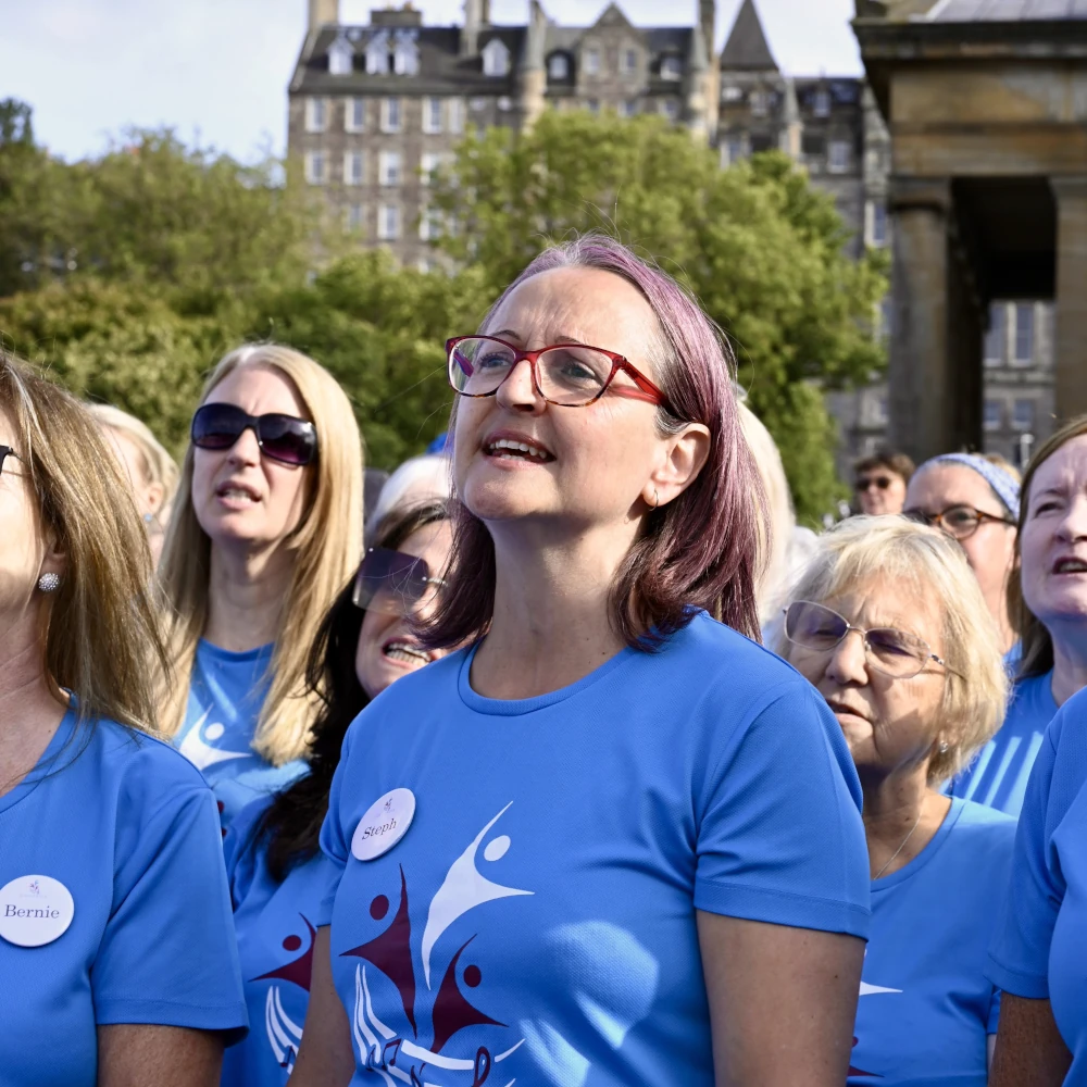 Choir close-up